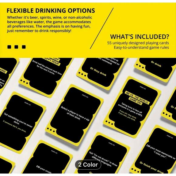 I'm Not Drunk Drinking Card Game - Picture 5 of 7